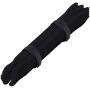 50 Reusable Cable Fastening Ties - 6” x 0.7” Black Nylon Straps from Vila - Durable, Versatile and Flexible - Keeps Wires Neat and Organized - Perfect for Cell Phone Charging Cables & TV cords