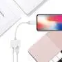 Headphone Adapter for iPhone Charger Jack AUX Audio 3.5 mm Jack Adapter for iPhone Adapter Compatible with iPhone 11/7/7Plus/8/8Plus/X/XS/10 Dongle Accessory Connector Compatible All iOS Systems