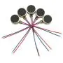 RuiLing 5-Pack 0830 Micro Flat Vibration Motors 12000Rpm 3V Voltage Mini Thick Coin Vibrating Motor for Cell Phone Tablet Household Appliances 8x3mm