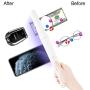 LED UV Cleaner Foldable Wand, Sweep 5 Times, Sanitizer Wand for Home/Hotel/Wardrobe/Toilet/Car/Pet Area, 99% Cleaned in (White, Universal)