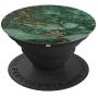 Elegant Dark Jewel Tone Forest Green & Copper Marble Pattern PopSockets Grip and Stand for Phones and Tablets