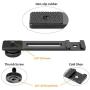 ChromLives Cold Shoe Bracket Extension Bar Hot Shoe Extension Vlog Video Microphone Mount with 1/4 Tripod Screw for Mirrorless Camera Vlogging Sony A6400 6300 6500 6000 Zhiyun 4 DJI Osmo Pocket