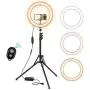 Ring Light, 14" Led Ring Light with Stand, Phone Holder, Remote, 5500K Dimmable Ringlight for YouTube/Video/TikTok/Photography/Vlogger/Streaming Compatible for iPhone Android Phone and Camera Ring Light, 14" Led Ring Light with Stand, Phone Holder, Remote, 5500K Dimmable Ringlight for YouTube/Video/TikTok/Photography/Vlogger/Streaming Compatible for iPhone Android Phone and Camera