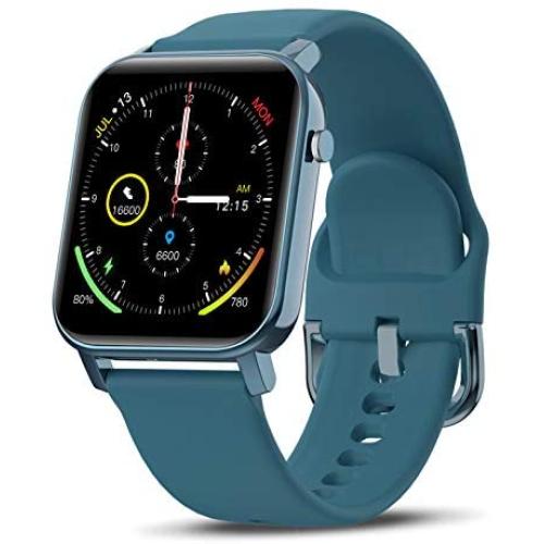 KOSPET Smart Watch for Android and iOS Phone, 1.4" Fitness Tracker with 31 Sports Modes, Mens Smartwatch with Sleep Monitor and Step Tracker, Activity Tracker with Heart Rate Monitor for Women, Blue