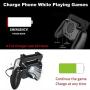 Phone Game Mobile Controller with Cooling Fan Power Bank and Fire L1 R1 Trigger| Free 2nd Style Andriod and iOS Mobile Gaming Controller Included