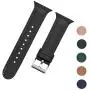 Hoomer Watch Band Compatible with Apple Watch Band 38mm 40mm 42mm 44mm for Men and Women,Leather and PTU Replacement Strap for iWatch Series 5/4/3/2/1 (Black, 38mm/40mm) Hoomer Watch Band Compatible with Apple Watch Band 38mm 40mm 42mm 44mm for Men and Women,Leather and PTU Replacement Strap for iWatch Series 5/4/3/2/1 (Black, 38mm/40mm)