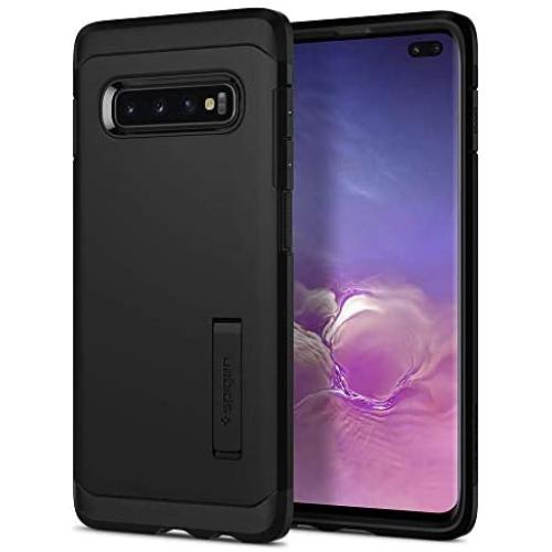 Spigen Tough Armor Designed for Samsung Galaxy S10 Plus Case (2019) - Black
