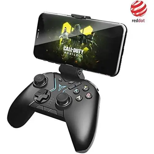 Apex Esports Bluetooth pubg Mobile Wireless Gaming Controller (with Phone Holder) Gamepad for PC Mobile Phone Pad Apex Esports Bluetooth pubg Mobile Wireless Gaming Controller (with Phone Holder) Gamepad for PC Mobile Phone Pad