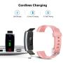 Letsfit Fitness Tracker, Activity Tracker Watch with Heart Rate Monitor, IP68 Waterproof Smart Watch with Step Counter, Calorie Counter, Call & SMS Pedometer Watch for Women Men