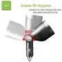 Car Charger,120W 3-Socket Cigarette Lighter Power Adapter DC Splitter 3.1A Dual USB Car Charger 12/24V with LED Voltage Display for Smartphone Car Charger,120W 3-Socket Cigarette Lighter Power Adapter DC Splitter 3.1A Dual USB Car Charger 12/24V with LED Voltage Display for Smartphone