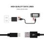 USB Type C Cable, 6amLifestyle 6.6FT USB C to A 3.0 Fast Charging Charger Cable for Nintendo Switch Samsung Galaxy S9 Note S8 Plus LG G5 Google Pixel Nexus 6P