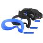MASiKEN Face Mask for Oculus Quest, Professional Silicone Face Cover, Face Pad Sweatproof Lightproof Washable (Blue)