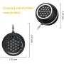 Mini Portable Speaker, 3W Mobile Phone Speaker Line-in Speaker with Clear Bass 3.5mm AUX Audio Interface, Plug and Play for iPhone, iPad, iPod, Tablet, Smartphone