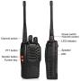 Baofeng BF-888S Two Way Radio (Pack of 10) and USB Programming Cable (1PC)