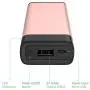 Portable Charger Power Bank Battery - by TalkWorks | 4000 mAh | Cell Phone Backup External Dual USB Power Pack for Apple iPhone 11, XR, XS, X, 8, 7, 6, iPad & Android for Samsung Galaxy - Rose Gold Portable Charger Power Bank Battery - by TalkWorks | 4000 mAh | Cell Phone Backup External Dual USB Power Pack for Apple iPhone 11, XR, XS, X, 8, 7, 6, iPad & Android for Samsung Galaxy - Rose Gold