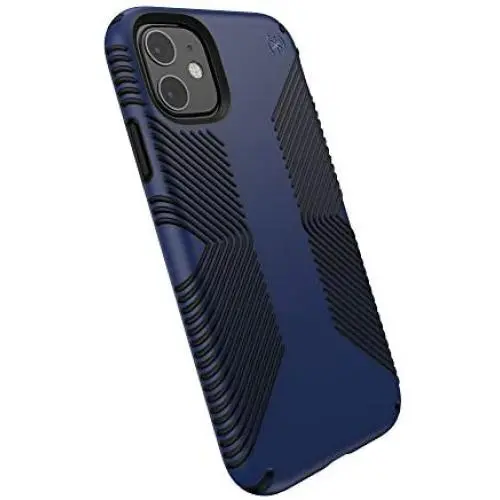 Speck Products Presidio Grip iPhone 11 Case, Coastal Blue/Black