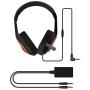 GEEKLIN Gaming Headset for Pc, Ps4 Headset with Surround Sound Stereo, Switch Headset with Audio Chat Adapter, Noise Canceling Headset with Mic