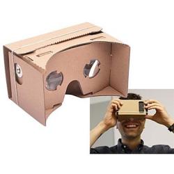 Ramjisingh DIY Google Cardboard Virtual Reality 3D Glasses for iPhone 6 and Google Nexus 6 Samsung Mobile Phones