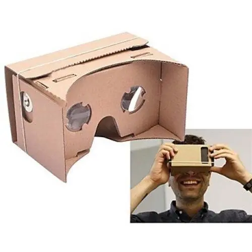 Ramjisingh DIY Google Cardboard Virtual Reality 3D Glasses for iPhone 6 and Google Nexus 6 Samsung Mobile Phones Ramjisingh DIY Google Cardboard Virtual Reality 3D Glasses for iPhone 6 and Google Nexus 6 Samsung Mobile Phones