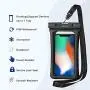 Mpow 084 Waterproof Phone Pouch Floating, IPX8 Universal Waterproof Case Underwater Dry Bag Compatible iPhone 11 Pro Max/XS Max/XR/X/8P/7P Galaxy S10/S9 Note 10/9 Google Pixel Up To 6.5" (Black+White) Mpow 084 Waterproof Phone Pouch Floating, IPX8 Universal Waterproof Case Underwater Dry Bag Compatible iPhone 11 Pro Max/XS Max/XR/X/8P/7P Galaxy S10/S9 Note 10/9 Google Pixel Up To 6.5" (Black+White)