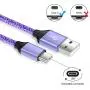 USB C Charger Set, 2Pack 6.6ft Type C Charging Cord with Car Charger, Dual USB Wall Charger Compatible with Samsung Galaxy S10+ S10 S10e S9 S9+ S8 S8+ Note 8 9 10 10+ A10e A50 A70 A80,Google Pixel 3