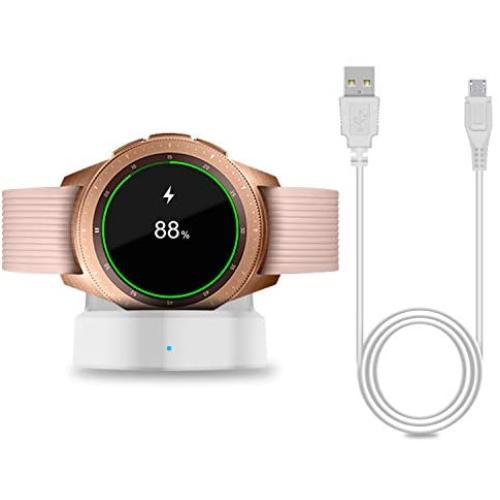 Charger for New Samsung Galaxy Watch 42mm/46mm, Upgraded Charging Cradle Dock for Samsung Galaxy Watch SM-R800/R810/R815 Smart Watch Charger (Not for Active)