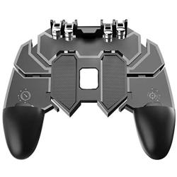 NOLOGO Fssh-mlx PUBG Mobile Phone Six-Finger Gaming Trigger Shooter Gamepad L1R1 Controller Game Fire Button for XS Max Android