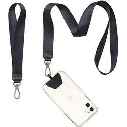 Phone Lanyard, COCASES Wrist Lanyard and Neck Lanyard for Keys ID Badge Set Phone Tether for iPhone, Galaxy & Most Smartphones