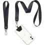 Phone Lanyard, COCASES Wrist Lanyard and Neck Lanyard for Keys ID Badge Set Phone Tether for iPhone, Galaxy & Most Smartphones