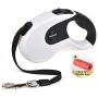 SWIHELP Dog Leash Retractable, 16 ft Pet Leash for Small Medium Large Dogs Up to 40 KG with One Button&Lock System for Training, Walking, Jogging