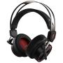 1MORE Spearhead VRX Over-Ear Gaming Headphones Super Bass Headset with Waves Nx Head Tracking, 7.1 Surround Sound, LED, Dual Microphone Noise Cancellation for PC/PS4/XBOX One/Mobile - Black