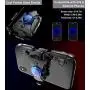 PUBG Mobile Controller- 4-Speed Auto Rapid Fire [8/16/24/32 Shots per Second], Mobile Game Controller w/ L1R1 Shooting Triggers, Call of Duty Mobile FPS Joystick Gamepad for 4.5-6.7” Android iOS Phone