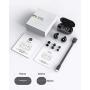 Wireless Earbuds, iTeknic TWS Bluetooth 5.0 Wireless Earbuds IPX8 Waterproof Sport Wireless Earphones with Microphone, Wireless Charging Case, USB-C Quick Charge, Touch Controls for iPhone Android