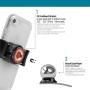 Nite Ize Original Steelie Freemount Dash Kit - Adjustable Magnetic Bracket + Car Dash Mount for Smartphones