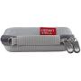 Hermitshell Hard EVA Travel Silver Case Fits Anker PowerCore 13000 Portable Charger - Compact 13000mAh 2-Port Ultra Portable Phone Charger Power Bank