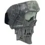 Lawnite Skull Airsoft Mask，Full Face Protective Paintball Masks，Airsoft Tactical Mask for Outdoor Cs Wargame, Eye Protection Mask, Cosplay and Movie Camouflage Mask