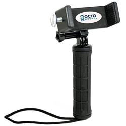 OCTO MOUNT Handheld Stabilizer for iPhone 6 Plus, Galaxy Note, LG or Any Large Smartphone Device. Also Compatible with GoPro and DSLR Cameras