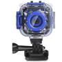 PROGRACE Children Kids Camera Waterproof Digital Video HD Action Camera 1080P Sports Camera Camcorder DV for Boys Birthday Learn Camera Toy 1.77 LCD Screen (Navy Blue)