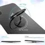 Finger Ring Stand, Lamicall Phone Ring Kickstand, Metal Grip Holder for Magnetic Car Mount Compatible with Cell iPhone 11 Pro Xs Max XR X 8 7 6 6s Plus, Smartphone Accessories - Black
