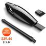 Handheld Vacuum Cordless 6KPA Hand Vacuum Cordless Rechargeable Small Car Vacuum Cleaner with High Power, Wet/Dry Portable Vacuum Hand Vac Cyclonic Suction with Quick Charge (Black)