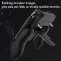 LXCN2 in 1 PUBG Mobile Remote Controller Gamepad Holder Handle Joystick Triggers L1 R1 Shoot Aim Button(Black)