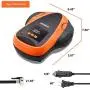 TEROMAS Tire Inflator Air Compressor, Portable DC/AC Air Pump for Car Tires 12V DC and Other Inflatables at Home 110V AC, Digital Electric Tire Pump with Pressure Gauge