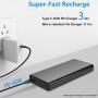 Portable Laptop Charger 26800mAh 100W PD Power Bank, External Battery Pack with Dual Quick Charge 3.0 Ports, Fast Charge for USB-C Laptops, MacBook Pro, iPad Pro, iPhone, Samsung Galaxy and More