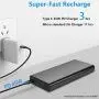 Portable Laptop Charger 26800mAh 100W PD Power Bank, External Battery Pack with Dual Quick Charge 3.0 Ports, Fast Charge for USB-C Laptops, MacBook Pro, iPad Pro, iPhone, Samsung Galaxy and More Portable Laptop Charger 26800mAh 100W PD Power Bank, External Battery Pack with Dual Quick Charge 3.0 Ports, Fast Charge for USB-C Laptops, MacBook Pro, iPad Pro, iPhone, Samsung Galaxy and More