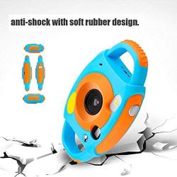Mini Kids Digital Video Camera, 1.8" Toy HD Digital Video Camera with 4 Filters 5 Mega-Pixel Camera,Wonderful Gift for Children(Blue)