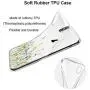 Unov Case Clear with Design Slim Protective Soft TPU Bumper Embossed Floral Pattern [Support Wireless Charging] Cover for iPhone XR 6.1 Inch(Flower Bouquet)