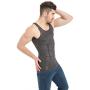 JQ JQAMAZING Mens Slimming Body Shaper Vest Abdomen Slim Shirt Compression Tank Shaperwear