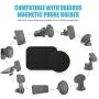 WizGear Mount Metal Plate with Adhesive for MagneticCradle-less Mount - 4 Pack, 2 Rectangle and 2 Round (Compatible with Magnetic Mounts) Black WizGear Mount Metal Plate with Adhesive for MagneticCradle-less Mount - 4 Pack, 2 Rectangle and 2 Round (Compatible with Magnetic Mounts) Black