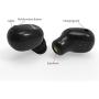 NENRENT S570 Bluetooth Earbud,Smallest Mini Invisible V4.1 Wireless Bluetooth Earpiece Headset Headphone Earphone with Mic Hands-Free Calls for iPhone iPad Samsung LG HTC Other Smartphones 1pcs ,Black