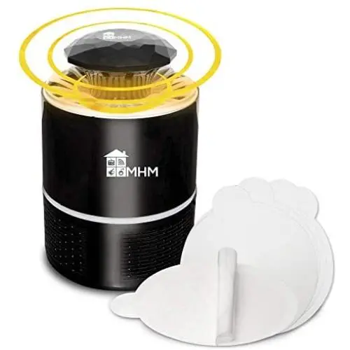 Mosquito Trap Mosquito Killer Lamp - Insect Killer That Works Best for Mosquito, Fruit Fly, Gnat, Moth, Bug - Built in 360 Fan UV LED Light, USB Powered - Child Safe, Non-Toxic, Odorless (Black) Mosquito Trap Mosquito Killer Lamp - Insect Killer That Works Best for Mosquito, Fruit Fly, Gnat, Moth, Bug - Built in 360 Fan UV LED Light, USB Powered - Child Safe, Non-Toxic, Odorless (Black)